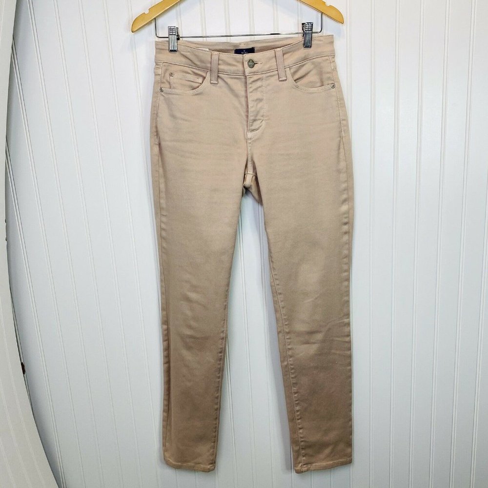 NYDJ Alina Leggings Pants Size 6 Khaki